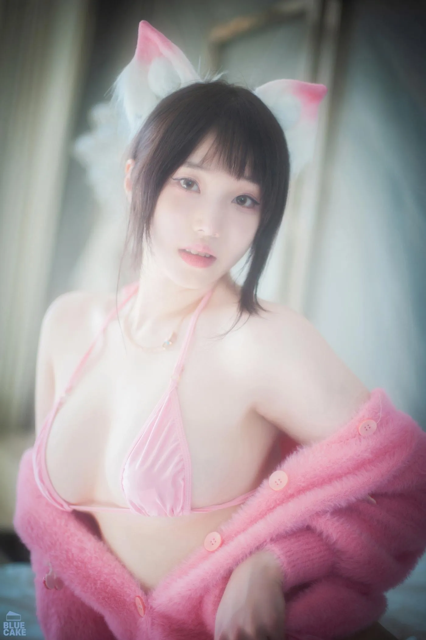 Bambi밤비 – NO.91 [BLUECAKE] Naughty Cats Pink  Mint RED [90P]插图5